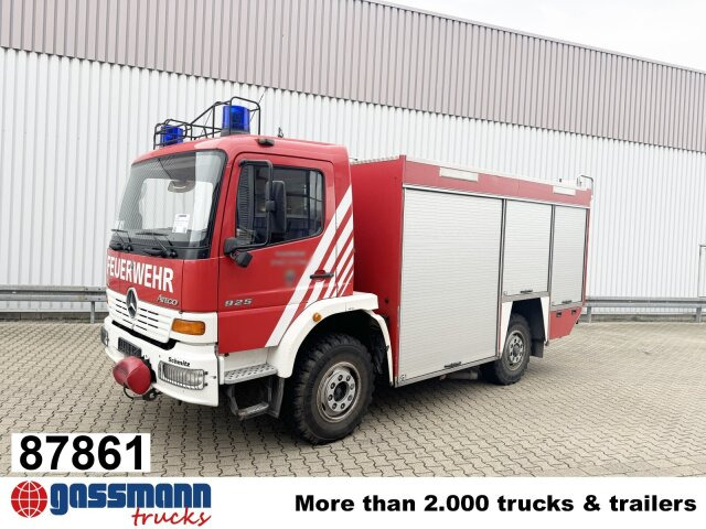 Mercedes-Benz Atego 925 4x4, Seilwinde, Einzelbereifung, - משאית אש: תמונה 1 Mercedes-Benz Atego 925 4x4, Seilwinde, Einzelbereifung, - משאית אש: תמונה 1