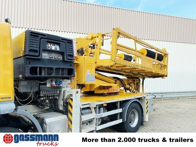 Mercedes-Benz Axor 1824 K 4x2, AMV Hubsteiger + Kompressor, - פלטפורמה אווירית מותקנת על משאית: תמונה 2 Mercedes-Benz Axor 1824 K 4x2, AMV Hubsteiger + Kompressor, - פלטפורמה אווירית מותקנת על משאית: תמונה 2