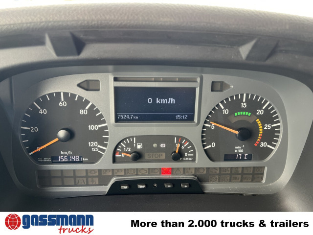 משאית צד נופל/ שטוחה, משאית מנוף Mercedes-Benz Axor 1828 A 4x4 mit Kran Hiab XS 166 E-5: תמונה 7