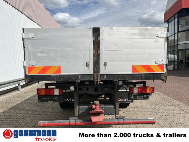 משאית צד נופל/ שטוחה, משאית מנוף Mercedes-Benz Axor 1828 A 4x4 mit Kran Hiab XS 166 E-5: תמונה 13