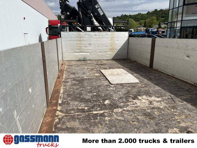 משאית צד נופל/ שטוחה, משאית מנוף Mercedes-Benz Axor 1828 A 4x4 mit Kran Hiab XS 166 E-5: תמונה 14