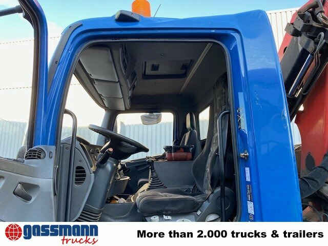 Mercedes-Benz Axor 1828 L 4x2 mit Kran Palfinger PK 9501, Funk - משאית צד נופל/ שטוחה, משאית מנוף: תמונה 4 Mercedes-Benz Axor 1828 L 4x2 mit Kran Palfinger PK 9501, Funk - משאית צד נופל/ שטוחה, משאית מנוף: תמונה 4