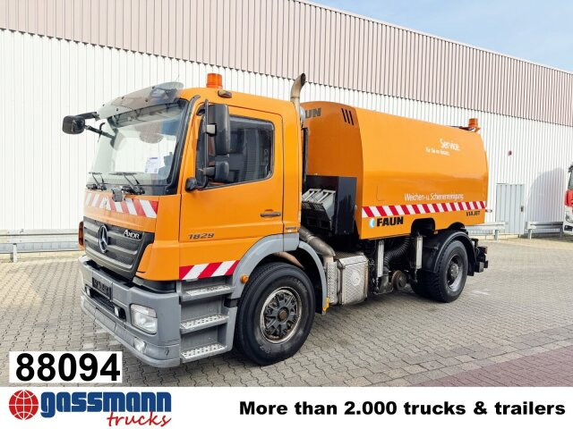 Mercedes-Benz Axor 1829 4x2, Zweiweg Z200, Kehrmaschine Faun - מטאטא כבישים: תמונה 1 Mercedes-Benz Axor 1829 4x2, Zweiweg Z200, Kehrmaschine Faun - מטאטא כבישים: תמונה 1