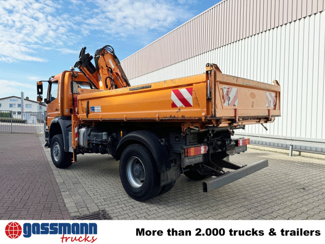 מזהיר, משאית מנוף Mercedes-Benz Axor 1833 AK 4x4, Winterdienstausstattung, Kran: תמונה 15