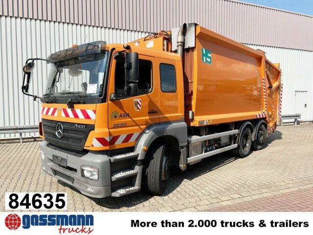 Mercedes-Benz Axor 2529 L 6x2, Lenkachse, HN-Cityloader, - משאית אשפה: תמונה 1 Mercedes-Benz Axor 2529 L 6x2, Lenkachse, HN-Cityloader, - משאית אשפה: תמונה 1