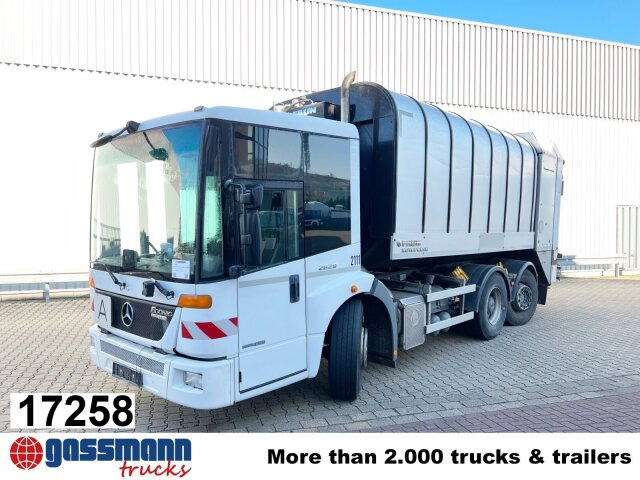 Mercedes-Benz Econic 2629 LL 6x2/4 NLA, EEV, Lenkachse, FAUN - משאית אשפה: תמונה 1 Mercedes-Benz Econic 2629 LL 6x2/4 NLA, EEV, Lenkachse, FAUN - משאית אשפה: תמונה 1