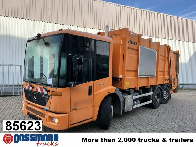 Mercedes-Benz Econic 2633 L 6x2/4 NLA, Lenkachse, Zöller - משאית אשפה: תמונה 1 Mercedes-Benz Econic 2633 L 6x2/4 NLA, Lenkachse, Zöller - משאית אשפה: תמונה 1