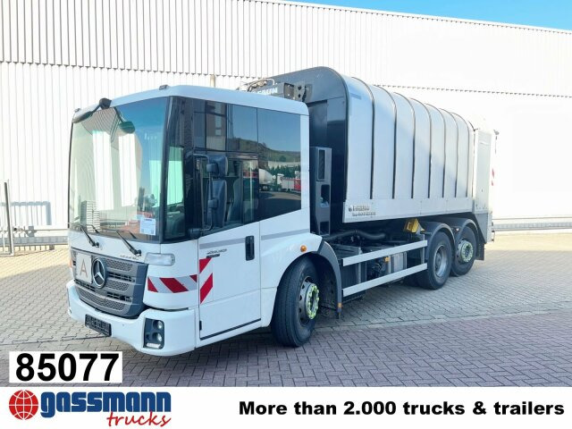 Mercedes-Benz Econic 2635 LL 6x2/4 NLA, Lenkachse, FAUN - משאית אשפה: תמונה 1 Mercedes-Benz Econic 2635 LL 6x2/4 NLA, Lenkachse, FAUN - משאית אשפה: תמונה 1