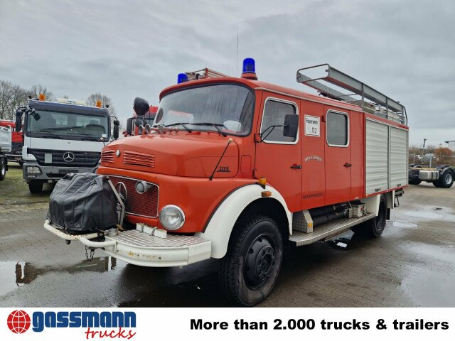 אמבולנס Mercedes-Benz LAF 1113 B 4x4 Doka, LF 16 TS: תמונה 10