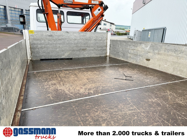 Mercedes-Benz LK 814 4x2, 6-Zylinder, Kran Tirre Euro 35 - משאית צד נופל/ שטוחה, משאית מנוף: תמונה 2 Mercedes-Benz LK 814 4x2, 6-Zylinder, Kran Tirre Euro 35 - משאית צד נופל/ שטוחה, משאית מנוף: תמונה 2