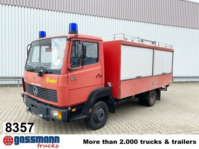 Mercedes-Benz LK 814 F 4x2, Ziegler RW1, 6-Zylinder Motor - משאית תיבה: תמונה 1 Mercedes-Benz LK 814 F 4x2, Ziegler RW1, 6-Zylinder Motor - משאית תיבה: תמונה 1