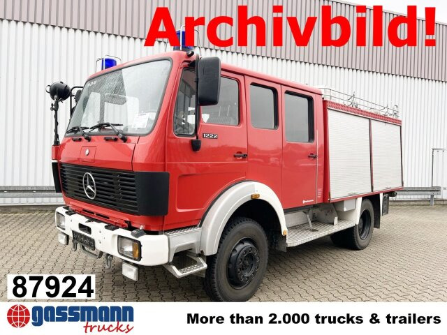Mercedes-Benz SK 1222 AF 4x4 Doka, TLF16/25 - אמבולנס: תמונה 1 Mercedes-Benz SK 1222 AF 4x4 Doka, TLF16/25 - אמבולנס: תמונה 1