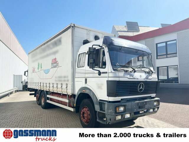 משאית תיבה Mercedes-Benz SK 2435 L 6x2, V8, Spülbohrwagen: תמונה 8 משאית תיבה Mercedes-Benz SK 2435 L 6x2, V8, Spülbohrwagen: תמונה 8