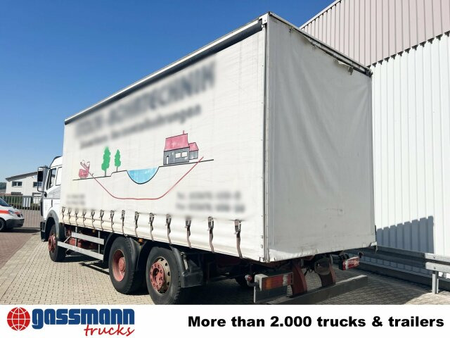 משאית תיבה Mercedes-Benz SK 2435 L 6x2, V8, Spülbohrwagen: תמונה 10 משאית תיבה Mercedes-Benz SK 2435 L 6x2, V8, Spülbohrwagen: תמונה 10