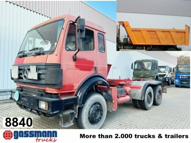 Mercedes-Benz SK II 25/2634 K 6x4, Stahlmulde ca. 13m³ - מזהיר: תמונה 1 Mercedes-Benz SK II 25/2634 K 6x4, Stahlmulde ca. 13m³ - מזהיר: תמונה 1