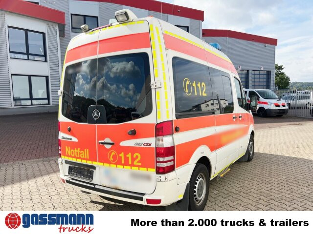 כלי רכב מסחרי עם לוח Mercedes-Benz Sprinter 313 CDI 4x2, EEV, Krankenwagen: תמונה 11