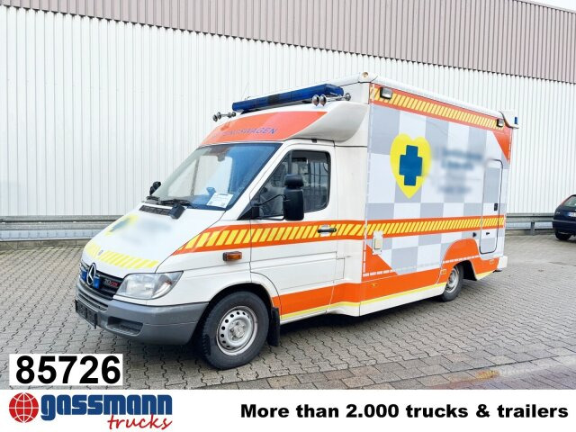 Mercedes-Benz Sprinter 313 CDI 4x2, Rettungswagen - כלי רכב מסחרי עם לוח: תמונה 1 Mercedes-Benz Sprinter 313 CDI 4x2, Rettungswagen - כלי רכב מסחרי עם לוח: תמונה 1