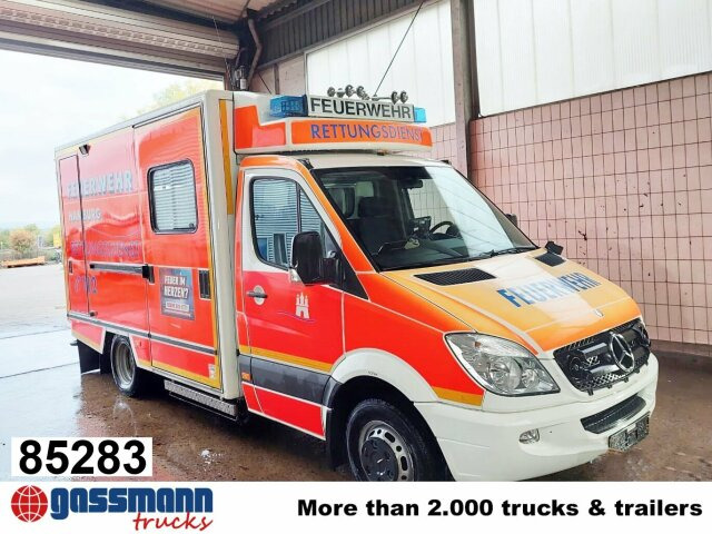 Mercedes-Benz Sprinter 516 CDI 4x2, Rettungswagen, Retarder - כלי רכב מסחרי עם לוח: תמונה 1 Mercedes-Benz Sprinter 516 CDI 4x2, Rettungswagen, Retarder - כלי רכב מסחרי עם לוח: תמונה 1