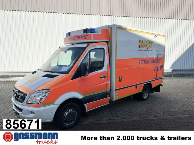 Mercedes-Benz Sprinter 516 CDI 4x2, Rettungswagen, Retarder - כלי רכב מסחרי עם לוח: תמונה 1 Mercedes-Benz Sprinter 516 CDI 4x2, Rettungswagen, Retarder - כלי רכב מסחרי עם לוח: תמונה 1