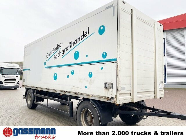 קרון נגרר בתיבה סגורה Orten PRASQ 18 Getränkeanhänger, Stapleraufnahme,: תמונה 14