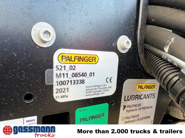 Palfinger Synchron S21 Abrollanlage, Knickarm - מערכת הרמת וו/ מעמיס דילוג: תמונה 3 Palfinger Synchron S21 Abrollanlage, Knickarm - מערכת הרמת וו/ מעמיס דילוג: תמונה 3