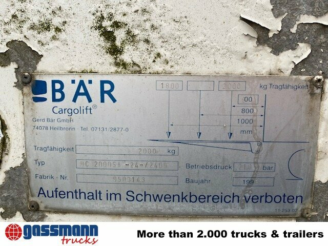 ROHR 2-A-Kühlanhänger, LBW - קרון נגרר עם קירור: תמונה 5 ROHR 2-A-Kühlanhänger, LBW - קרון נגרר עם קירור: תמונה 5