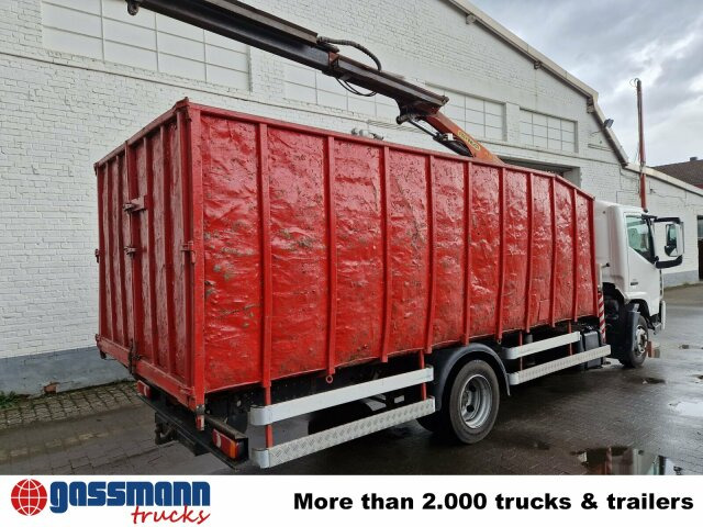 Renault D 180.75 4x2 mit Kran Palfinger PK6001 - משאית צד נופל/ שטוחה, משאית מנוף: תמונה 5 Renault D 180.75 4x2 mit Kran Palfinger PK6001 - משאית צד נופל/ שטוחה, משאית מנוף: תמונה 5