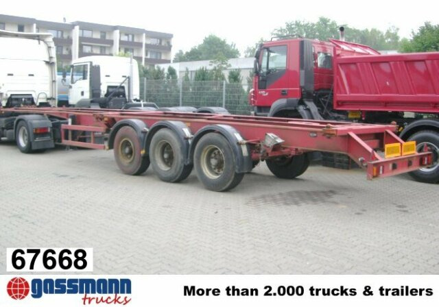 SAnh Container Chassis - סמיטריילר מוביל מכולות/ החלפת גוף: תמונה 1 SAnh Container Chassis - סמיטריילר מוביל מכולות/ החלפת גוף: תמונה 1