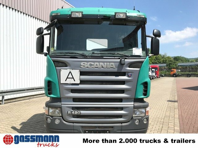 משאית דילוג העמסה Scania R420 6x2/4 Vorlauflenk-/Liftachse: תמונה 9