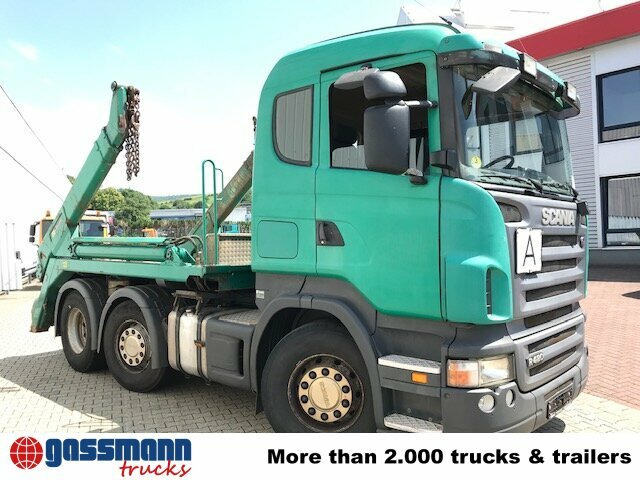 משאית דילוג העמסה Scania R420 6x2/4 Vorlauflenk-/Liftachse: תמונה 10