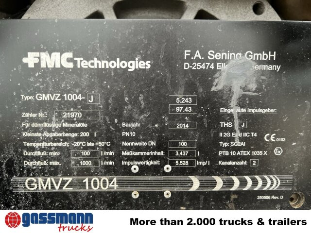 Scania R450 4x2, Retarder, ADR, Rohr Tank, ca. 14400l - משאית מכל: תמונה 4 Scania R450 4x2, Retarder, ADR, Rohr Tank, ca. 14400l - משאית מכל: תמונה 4