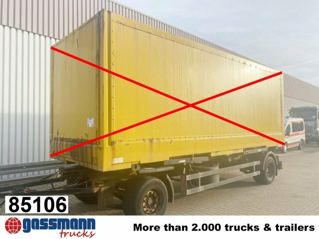 Schmitz Cargobull AWF 18 - קרון נגרר מוביל מכולות/ החלפת גוף: תמונה 1 Schmitz Cargobull AWF 18 - קרון נגרר מוביל מכולות/ החלפת גוף: תמונה 1