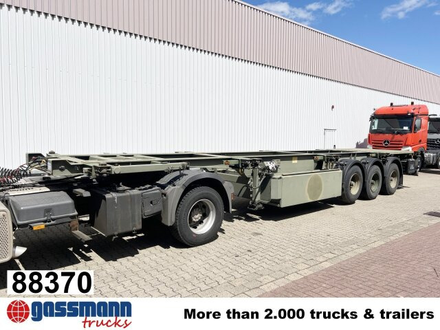 Schmitz Cargobull SCF 24 Containerchassis, 2x20/20/30/40ft, - סמיטריילר מוביל מכולות/ החלפת גוף: תמונה 1 Schmitz Cargobull SCF 24 Containerchassis, 2x20/20/30/40ft, - סמיטריילר מוביל מכולות/ החלפת גוף: תמונה 1
