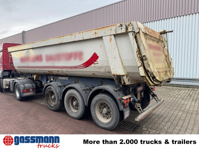 Schmitz Cargobull SKI 24 SL 7.2, Stahlmulde ca. 24m³, Liftachse - סמיטריילר עם מזהיר: תמונה 4 Schmitz Cargobull SKI 24 SL 7.2, Stahlmulde ca. 24m³, Liftachse - סמיטריילר עם מזהיר: תמונה 4