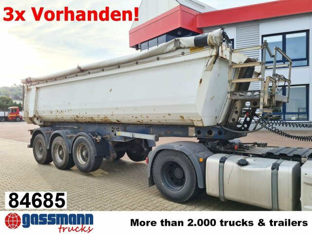 Schmitz Cargobull SKI 24 SL 7.2, Stahlmulde ca. 24m³, Liftachse - סמיטריילר עם מזהיר: תמונה 1 Schmitz Cargobull SKI 24 SL 7.2, Stahlmulde ca. 24m³, Liftachse - סמיטריילר עם מזהיר: תמונה 1