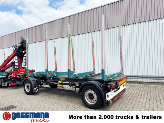 Schwarzmüller 2-Achs Holzanhänger - קרון נגרר לעץ: תמונה 4 Schwarzmüller 2-Achs Holzanhänger - קרון נגרר לעץ: תמונה 4