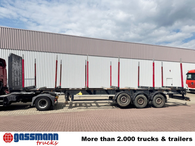 Schwarzmüller 3-Achs Holzauflieger, Liftachse, MEHRFACH - סמיטריילר עץ: תמונה 2 Schwarzmüller 3-Achs Holzauflieger, Liftachse, MEHRFACH - סמיטריילר עץ: תמונה 2