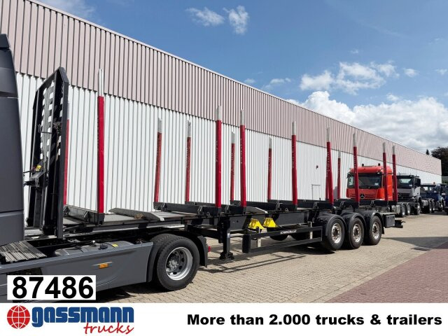 Schwarzmüller 3-Achs Holzauflieger, Liftachse, MEHRFACH - סמיטריילר עץ: תמונה 1 Schwarzmüller 3-Achs Holzauflieger, Liftachse, MEHRFACH - סמיטריילר עץ: תמונה 1