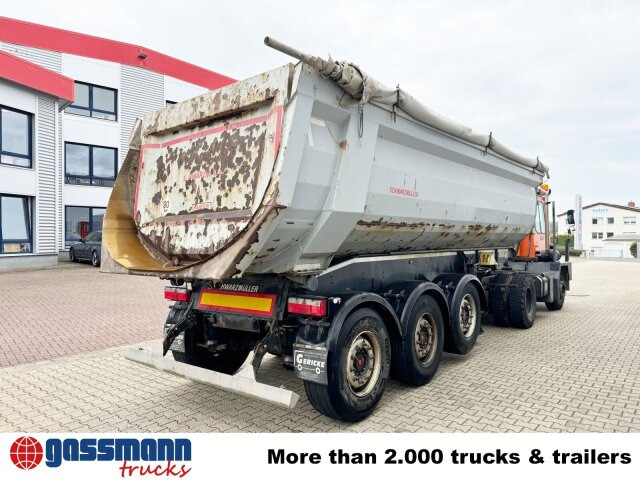 Schwarzmüller K-Serie Kippauflieger, Stahlmulde ca. 27m³, - סמיטריילר עם מזהיר: תמונה 2 Schwarzmüller K-Serie Kippauflieger, Stahlmulde ca. 27m³, - סמיטריילר עם מזהיר: תמונה 2