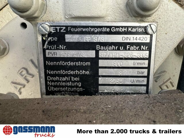 Unimog U 1300 L 435/11 4x4, -Feuerwehr - משאית אש: תמונה 2 Unimog U 1300 L 435/11 4x4, -Feuerwehr - משאית אש: תמונה 2