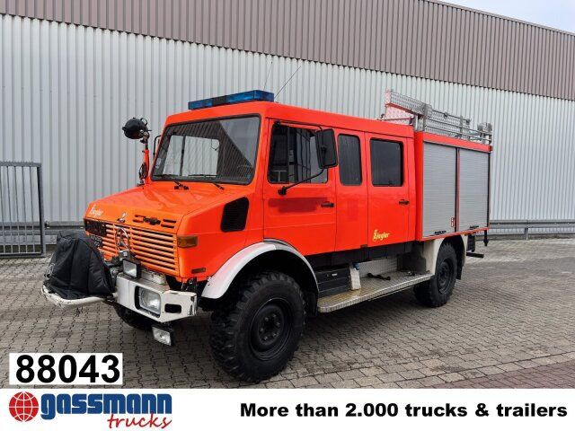Unimog U 1300 L 4x4 Doka, LF8 - אמבולנס: תמונה 1 Unimog U 1300 L 4x4 Doka, LF8 - אמבולנס: תמונה 1