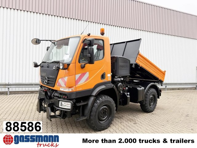 Unimog U 20 4x4, Kipper, Zapfwelle, - כלי רכב מסחרי: תמונה 1 Unimog U 20 4x4, Kipper, Zapfwelle, - כלי רכב מסחרי: תמונה 1