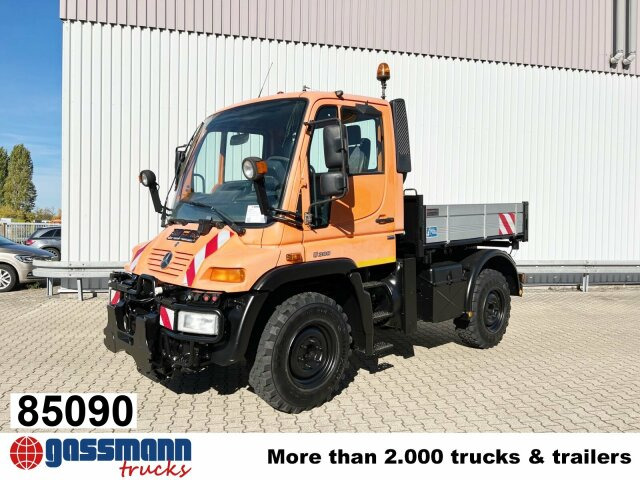 Unimog U 300 4x4, Kipper, Kommunalhydraulik, - משאית צד נופל/ שטוחה, כלי רכב עירוני/ מיוחד: תמונה 1 Unimog U 300 4x4, Kipper, Kommunalhydraulik, - משאית צד נופל/ שטוחה, כלי רכב עירוני/ מיוחד: תמונה 1