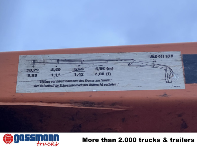 Unimog U400 4x4, Frontzapfwelle, Kipper, Kran MKG HKL - מזהיר, משאית מנוף: תמונה 4 Unimog U400 4x4, Frontzapfwelle, Kipper, Kran MKG HKL - מזהיר, משאית מנוף: תמונה 4