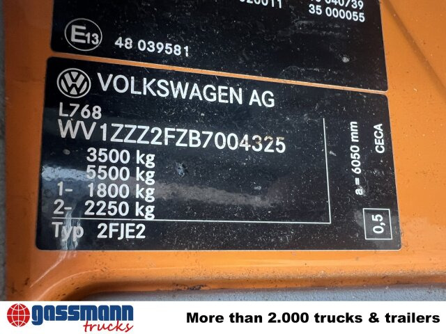 Volkswagen Crafter 2.5 TDI 4x2 Doka, Meiller Kipper - מזהיר: תמונה 2 Volkswagen Crafter 2.5 TDI 4x2 Doka, Meiller Kipper - מזהיר: תמונה 2