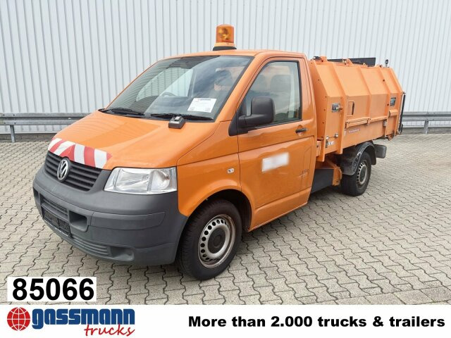 Volkswagen T5 1.9 TDI 4x2, Hagemann Müllpreßaufbau ca. - משאית אשפה: תמונה 1 Volkswagen T5 1.9 TDI 4x2, Hagemann Müllpreßaufbau ca. - משאית אשפה: תמונה 1