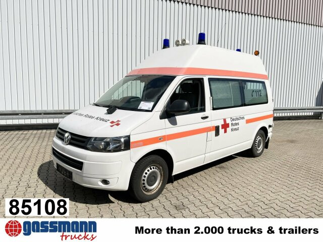 Volkswagen T5 2.0 TDI 4x2, Krankenwagen - אמבולנס: תמונה 1 Volkswagen T5 2.0 TDI 4x2, Krankenwagen - אמבולנס: תמונה 1