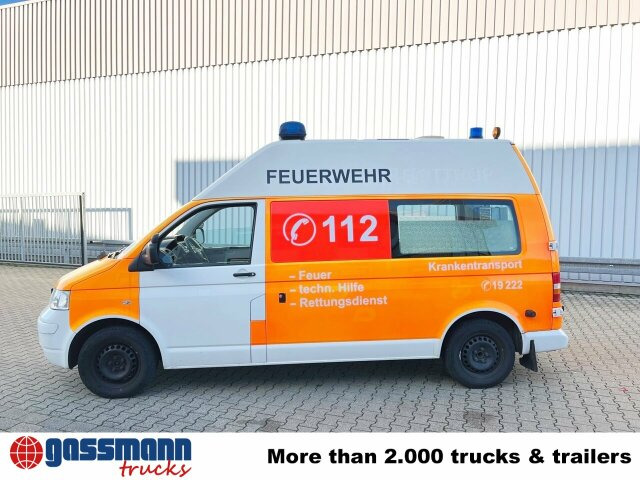Volkswagen T5 2.5 TDI 4x2, Krankenwagen - אמבולנס: תמונה 4 Volkswagen T5 2.5 TDI 4x2, Krankenwagen - אמבולנס: תמונה 4