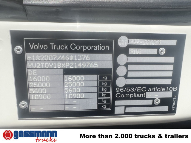 Volvo FL 280 4x4, Nebenantrieb - משאית עם שלדת תא: תמונה 4 Volvo FL 280 4x4, Nebenantrieb - משאית עם שלדת תא: תמונה 4