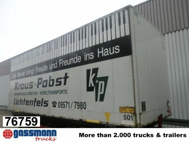 WB Wechselbrücke Koffer, 12x VORHANDEN! - מוביל מכולות/ משאית החלפת גוף: תמונה 1 WB Wechselbrücke Koffer, 12x VORHANDEN! - מוביל מכולות/ משאית החלפת גוף: תמונה 1